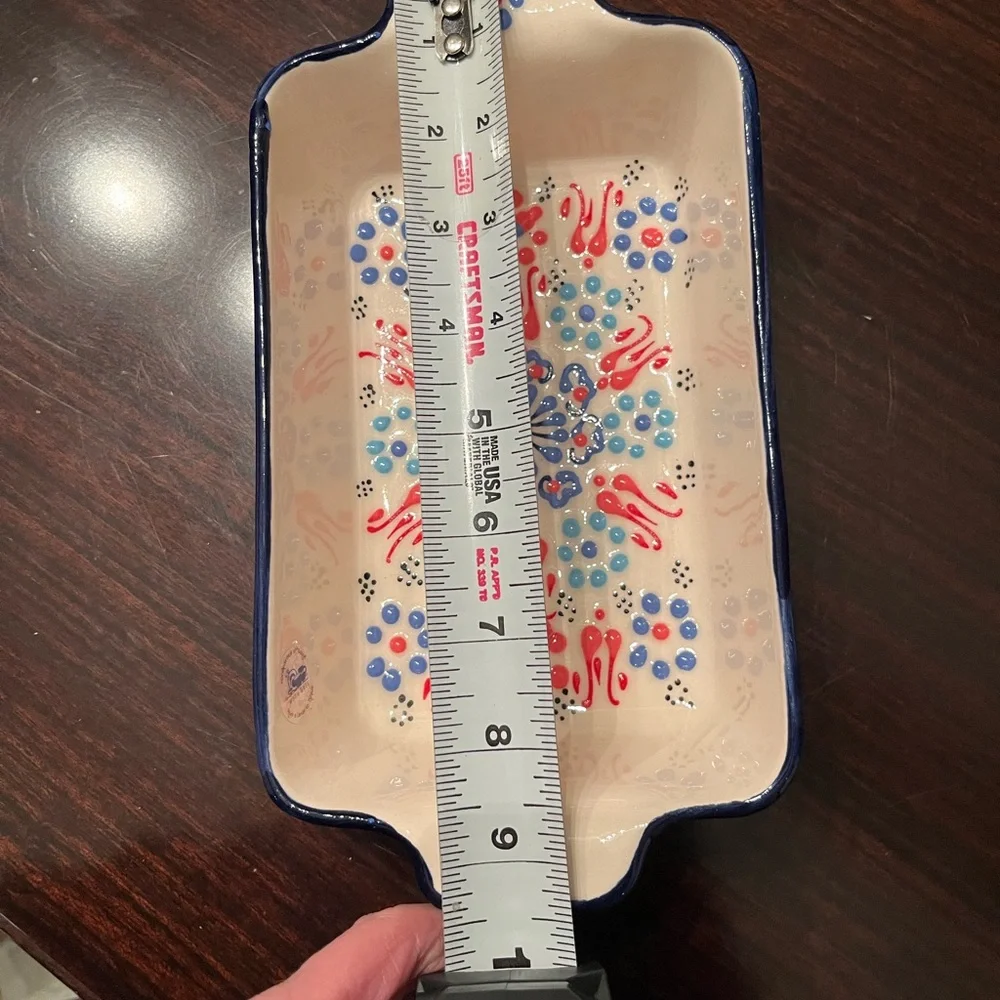 Myth Arts Hand painted Bread Baking Dish- From Turkey
